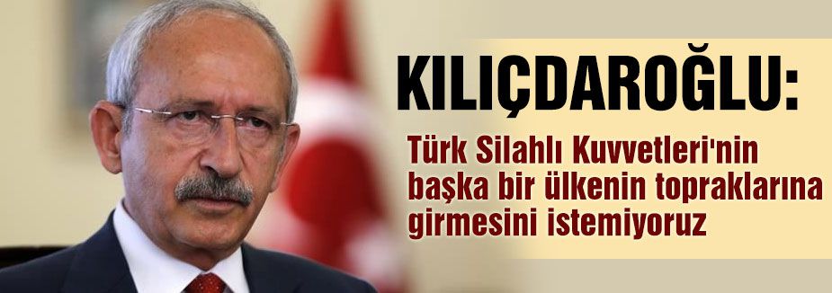 Kılıçdaroğlu'ndan tezkere açıklaması