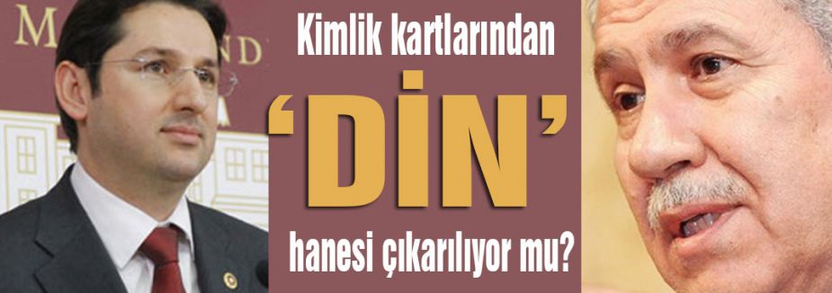Kimliklerden “DİN“ kalkıyormu