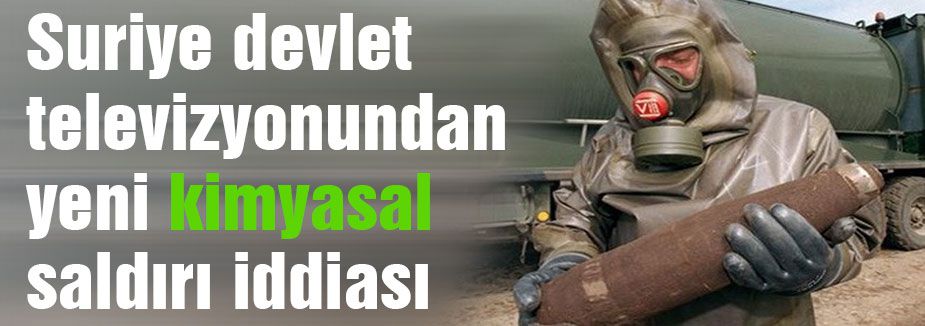 kimyasal saldırı iddiası...