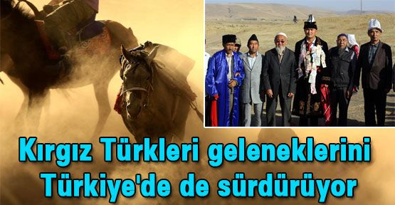 Kırgız Türkleri 'Buzkaşı'