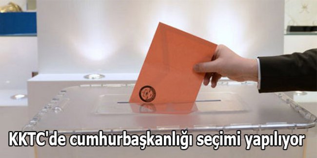 KKTC'de cumhurbaşkanlığı seçimi yapılıyor