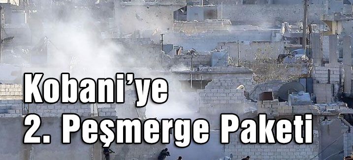 Kobani'ye 2. Peşmerge Paketi