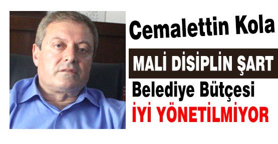 Kola:''Mali Disiplin Şart''