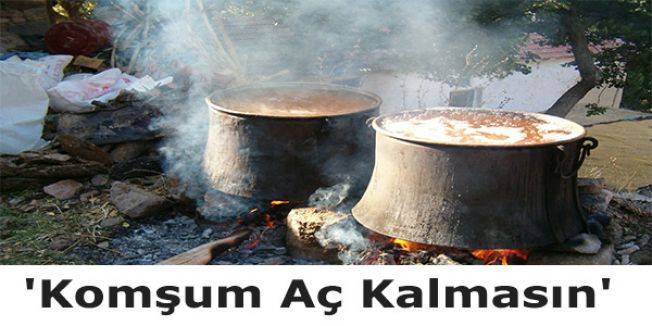 'Komşum Aç Kalmasın' projesi hayata geçiyor