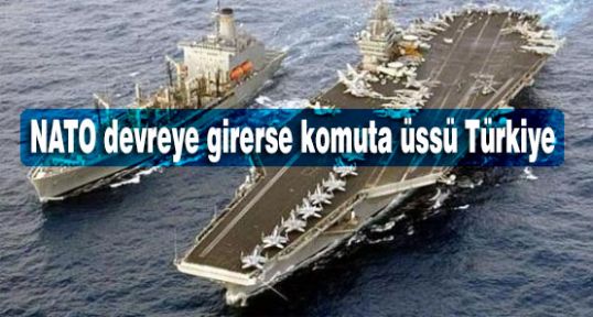 Komuta üssü Türkiye...