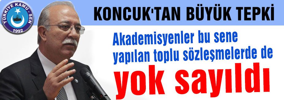 Koncuk'tan Sert Tepki