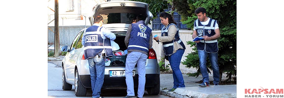 Konya'da polis operasyonu