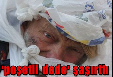 Konyalı 'poşetli dede' şok etti