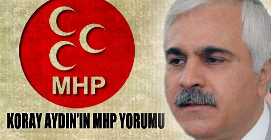 Koray Aydın, ''Bahçeli bizim rakibimiz ya da düşmanımız değil'