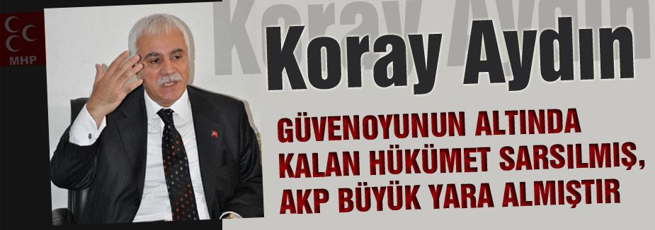 Koray Aydın; Davutoğlu'nun Liderliği Başlamadan Bitmiştir