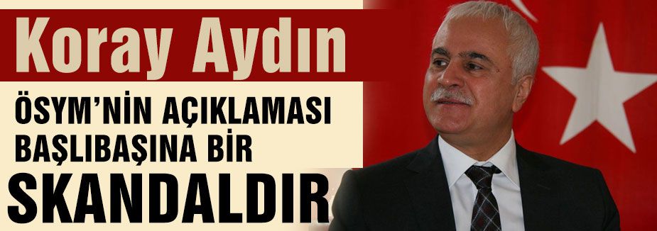 Koray Aydın: Yetkililer vurdumduymaz, hükümet duyarsızdır