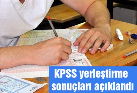 KPSS sonuçları açıklandı