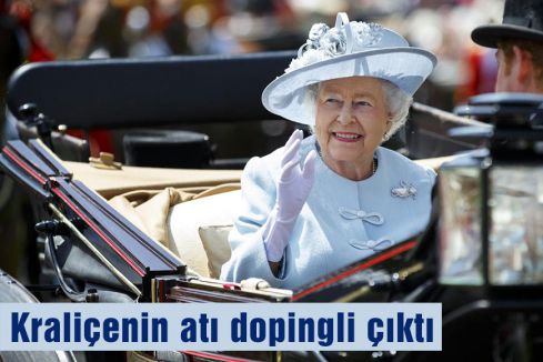 Kraliçenin atı dopingli çıktı