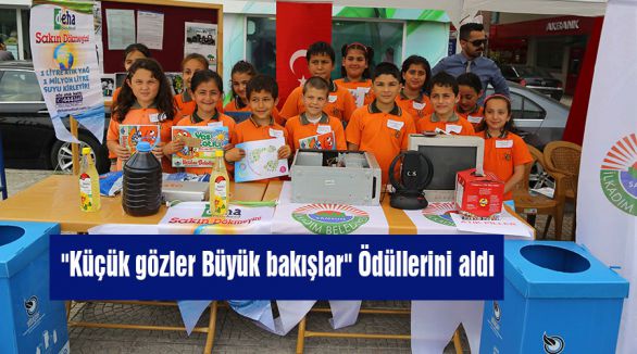 “Küçük gözler Büyük bakışlar“ Ödüllerini aldı