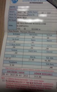 Kullandığımız suya yüzde 44 vergi ödüyoruz