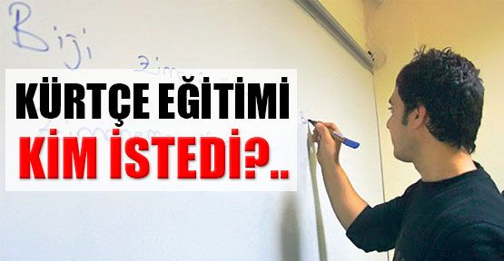 Kürtçe Eğitimi Kim İstedi?