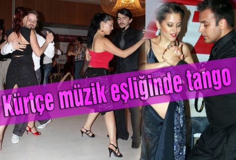 Kürtçe müzik eşliğinde tango