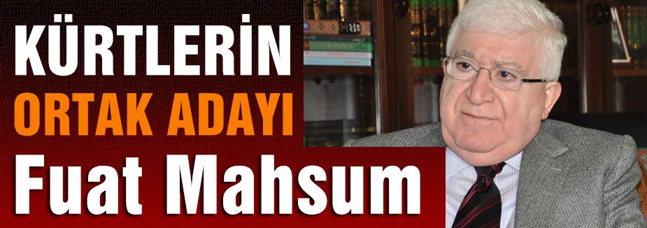 Kürtlerin ortak adayı Fuat Mahsum
