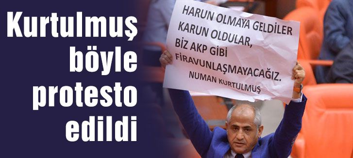 Kurtulmuş tam yemin edecekti ki...