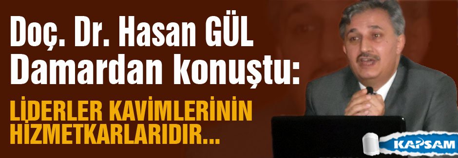 LİDERLER KAVİMLERİNİN HİZMETKARLARIDIR...
