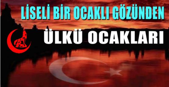 Liseli Bir Ocaklı Gözünden Ülkü Ocakları
