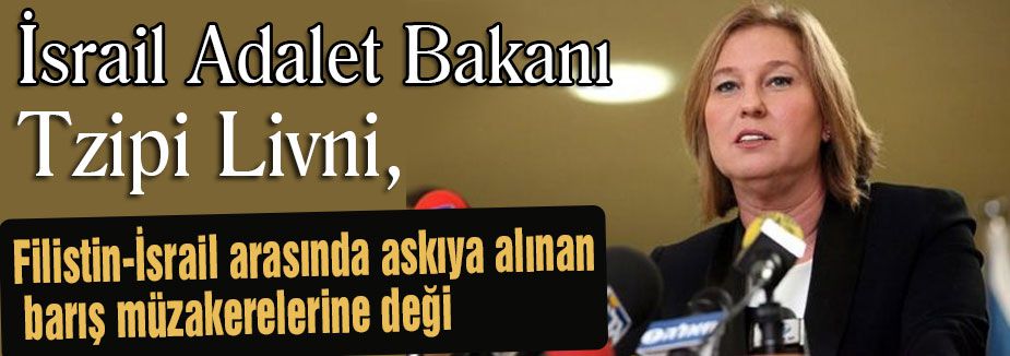 Livni'den “yerleşim birimi“ eleştirisi