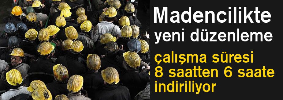 Madencilikte yeni düzenleme