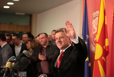 Makedonya'daki seçimlerde ilk sonuçlar...
