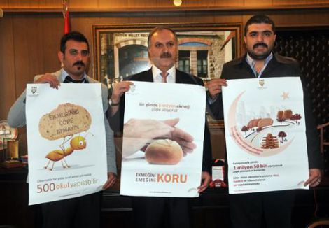 Manisa'da ekmek israfını önlemek için çalışma başlatıldı
