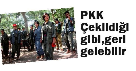 Marcus,“ PKK'ın Geri Gelmesi Her Zaman Mümkün“