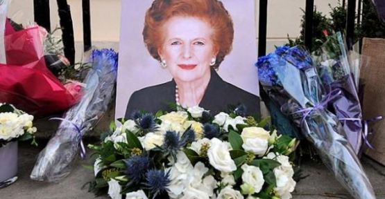 Margaret Thatcher'ın külleri gömüldü