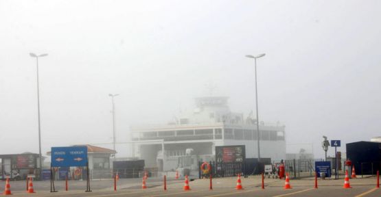 Marmara Denizi'nde şiddetli rüzgar...