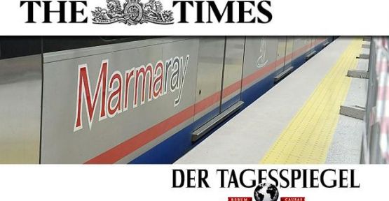 Marmaray Avrupa basınında