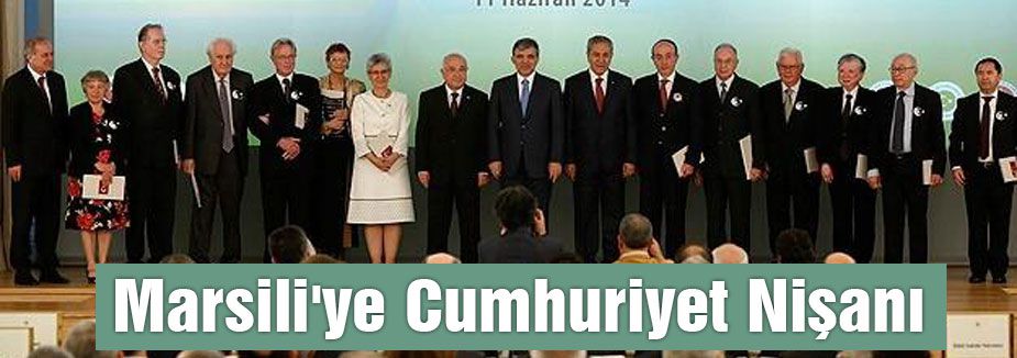 Marsili'ye Cumhuriyet Nişanı