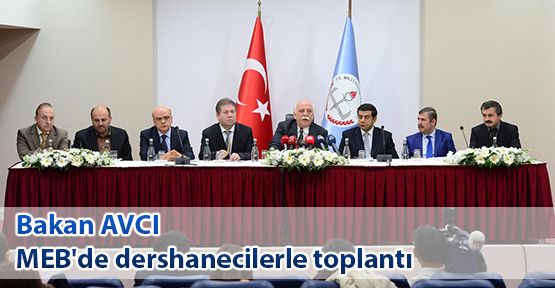 MEB'de dershanecilerle toplantı