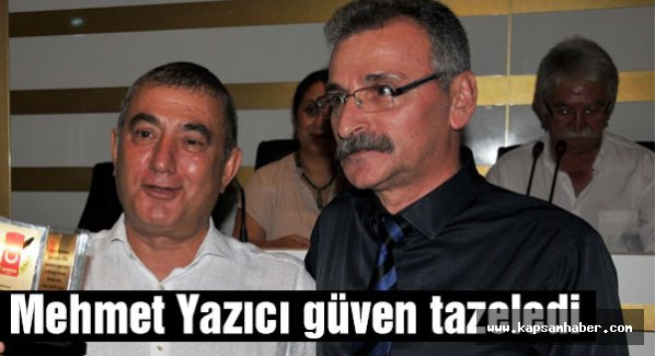 Mehmet Yazıcı Yeniden Başkan