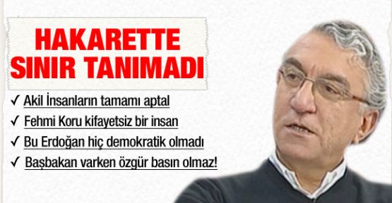 Mehmet Yılmaz'dan Akillere Sınırsız Hakaret...