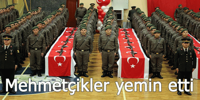 Mehmetçikler yemin etti...