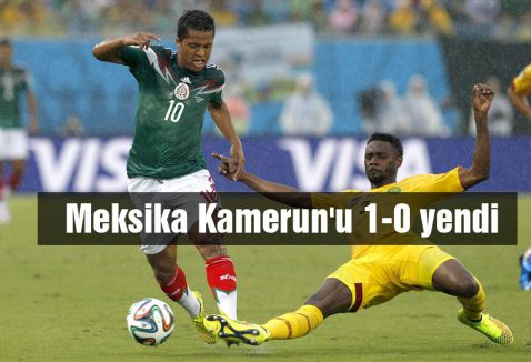 Meksika Kamerun'u 1-0 yendi