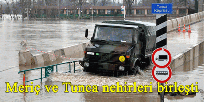 Meriç ve Tunca nehirleri birleşti