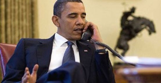 Merkel Obama'yı Suriye İçin Aradı...