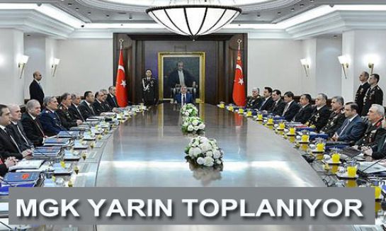 MGK yarın toplanacak