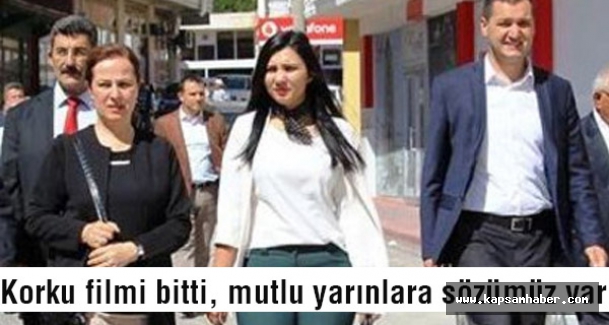 MHP adayı Tosun: Korku filmi bitti, mutlu yarınlara sözümüz var!”