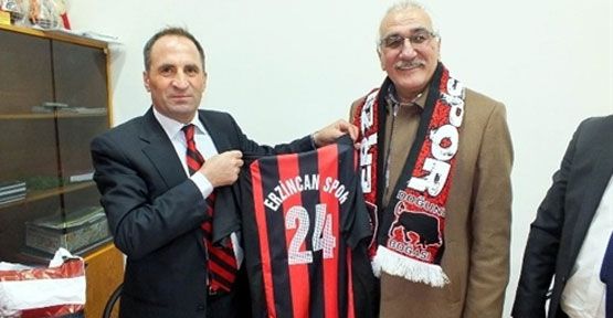 MHP Başkan Adayı Erzincanspor'u Ziyaret etti