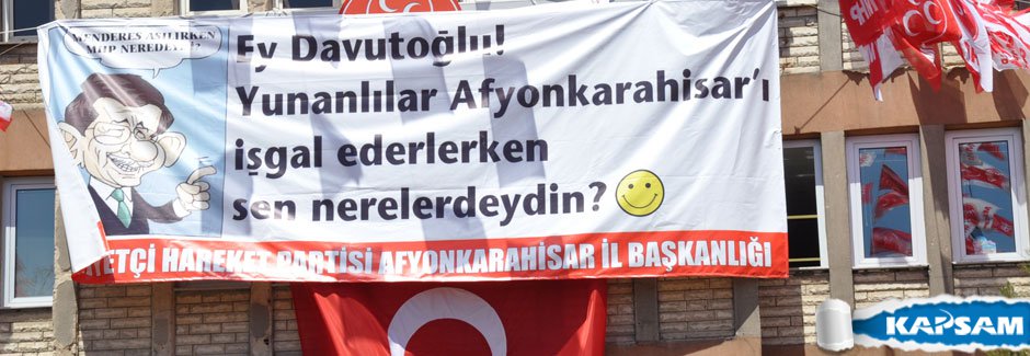 MHP'den Pankartlı soru...