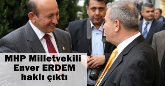 MHP Elazığ Milletvekili Haklı Çıktı