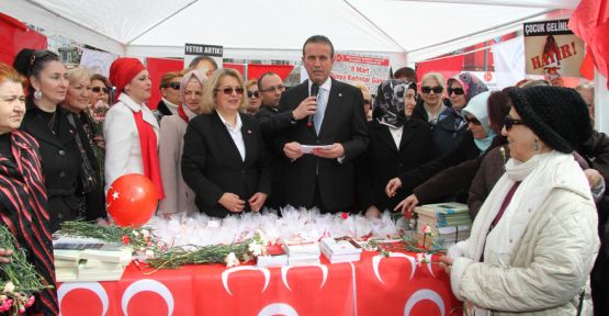 MHP İstanbul Kadınlar Günü'e Damga Vurdu