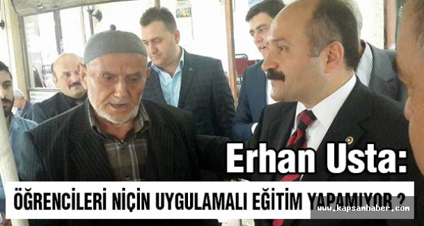 MHP'li Erhan Usta'dan Türk Eğitim-Sen'e Ziyaret