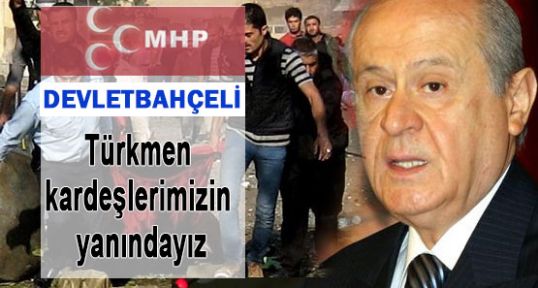 MHP Lideri Tuzhurmatu saldırısını Kınadı
