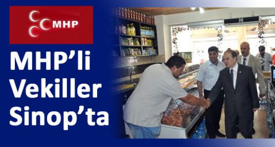 MHP Milletvekilleri Sinop'ta
